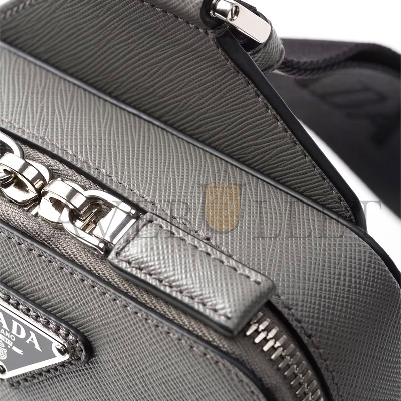 PRADA BRIQUE SAFFIANO LEATHER BAG 2VZ106 (20*14*4cm) PRADA BRIQUE SAFFIANO LEATHER BAG 2VZ106 (20*14*4cm)